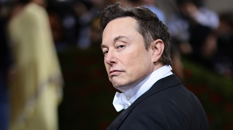 Elon musk facial expression