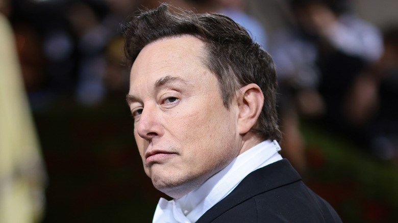 musk at a conference