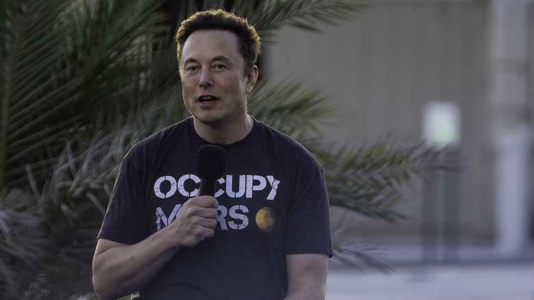 Elon Musk talking