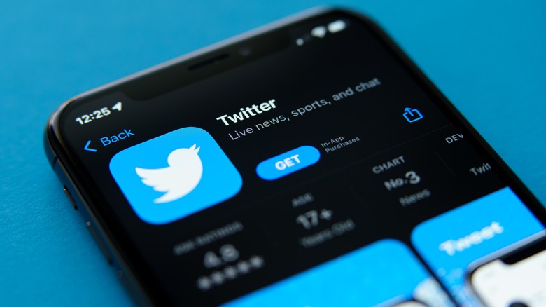 Twitter app iPhone