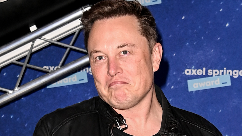 Elon Musk shrug