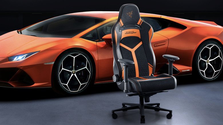 Razer Enki Pro Automobili Lamborghini Edition gaming chair