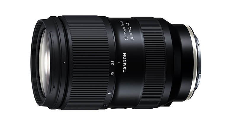 Tamron 28-75mm zoom lens