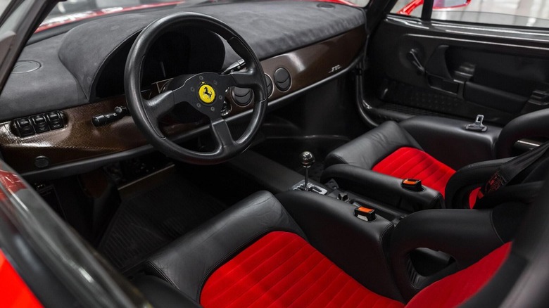 Ferrari F50 interior