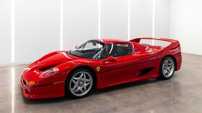 Red Ferrari F50