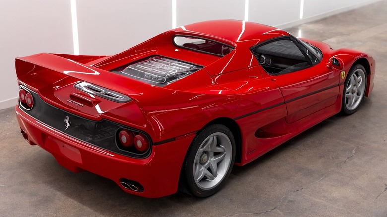 Red Ferrari F50