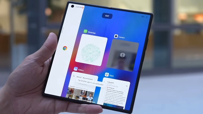 Xiaomi Mix Fold 3 open