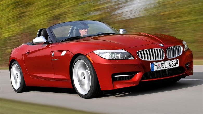BMW Z4 Roadster red