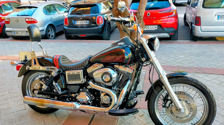 A Harley Davidson Dyna Low Ride