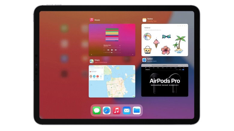 using ipad app switcher