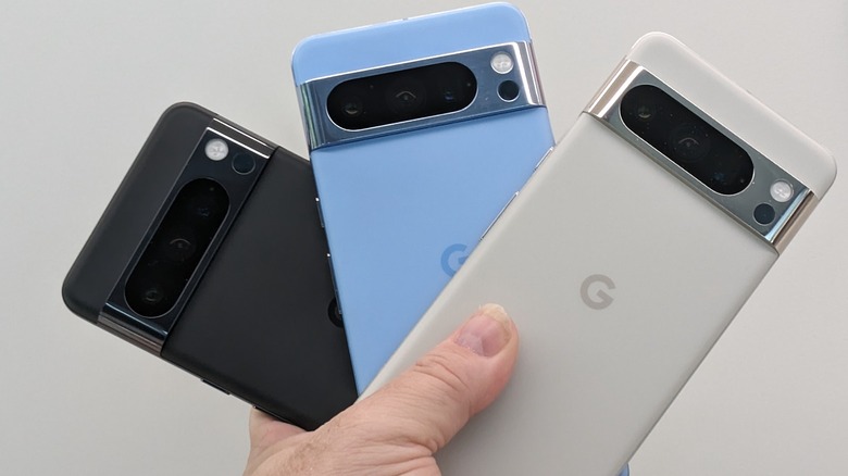 Here's the Pixel 8 Pro in 'Sky' blue [Gallery]