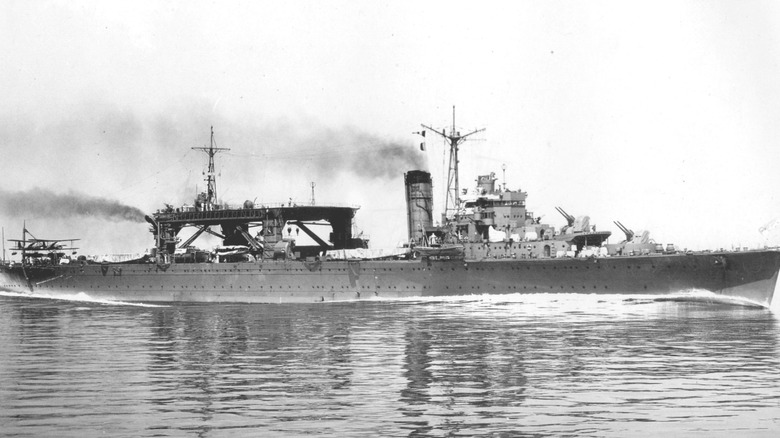 Japanese seaplane carrier Chitose