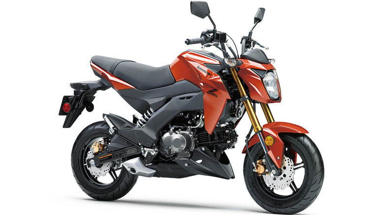 Kawasaki Z125 Pro promotional image