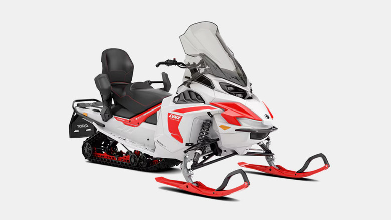 Lynx Adventure Electric snowmobile promotional image