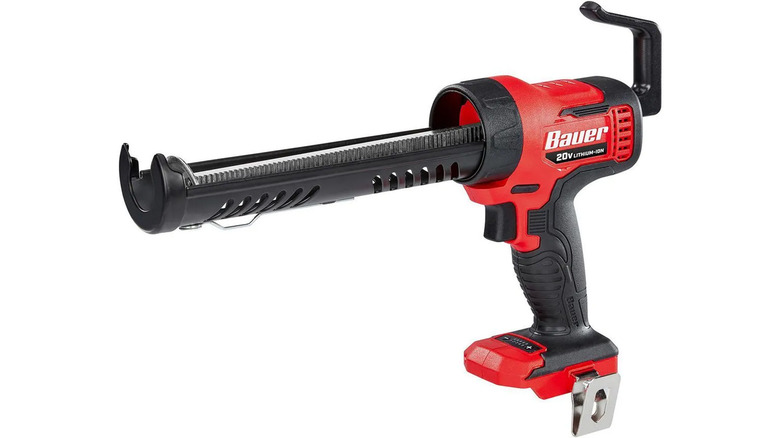 A Bauer brand electric caulk gun stock image