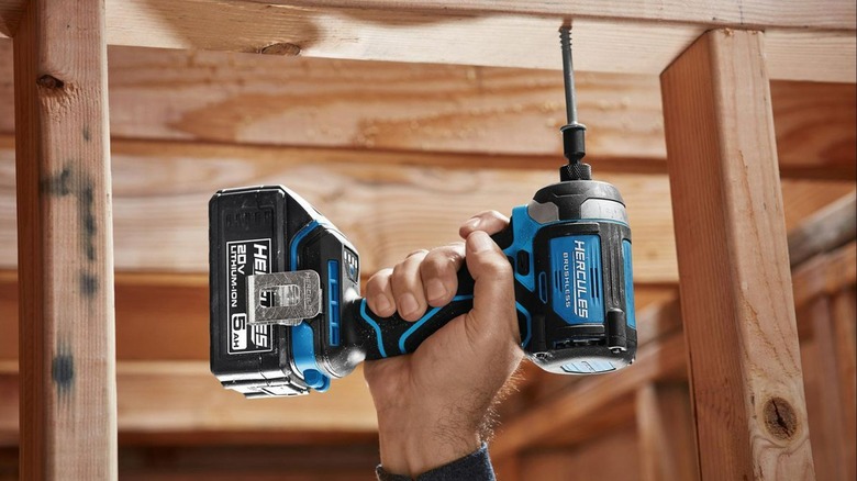 using Hercules impact driver