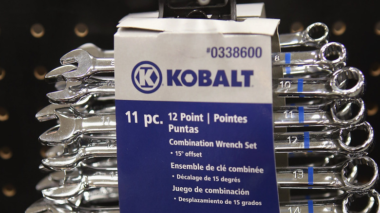 Kobalt wrench set
