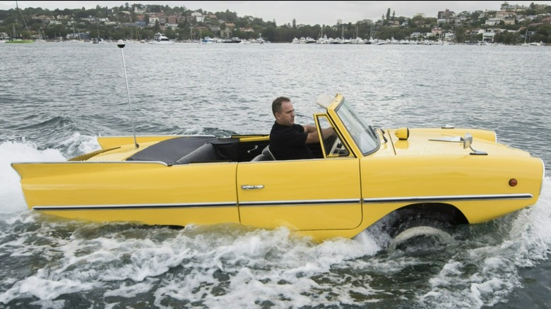 Amphicar in the water