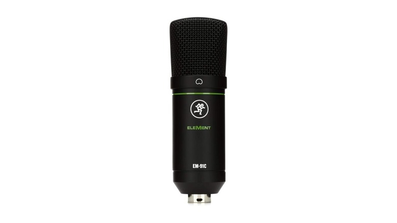 The Mackie EM91C on a white background.