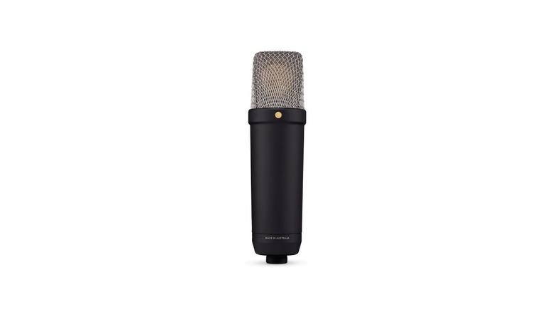 The Rode NT1 on a white background.