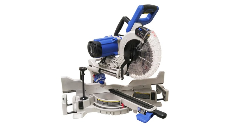 a Kobalt miter saw