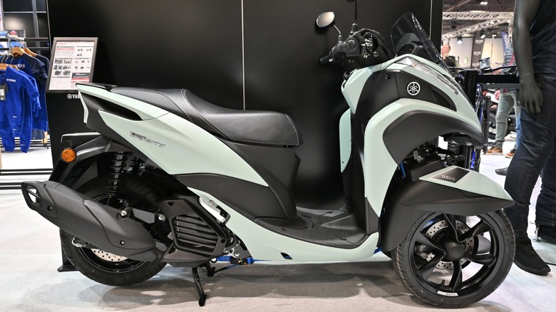 Yamaha Tricity display
