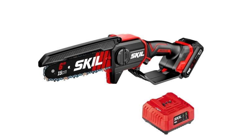 The SKIL Brushless 20V 6-Inch Mini Chainsaw