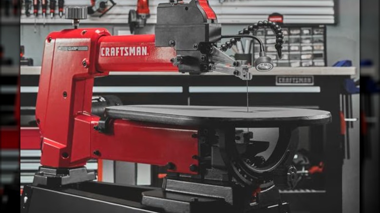 a Craftsman scroll saw