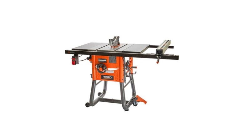the Ridgid contractor saw