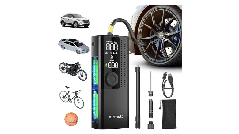 Airmoto Tire Inflator Portable Air Compressor