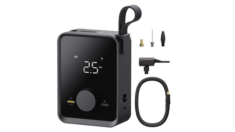 HOTO Tire Inflator with Attachments