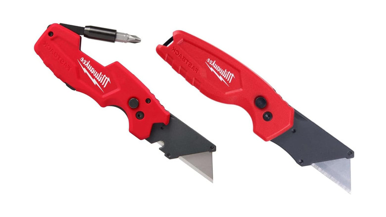 Milwaukee FASTBACK Compact Knife, and FASTBACK