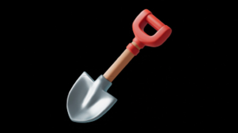 Shovel icon on iOS 18