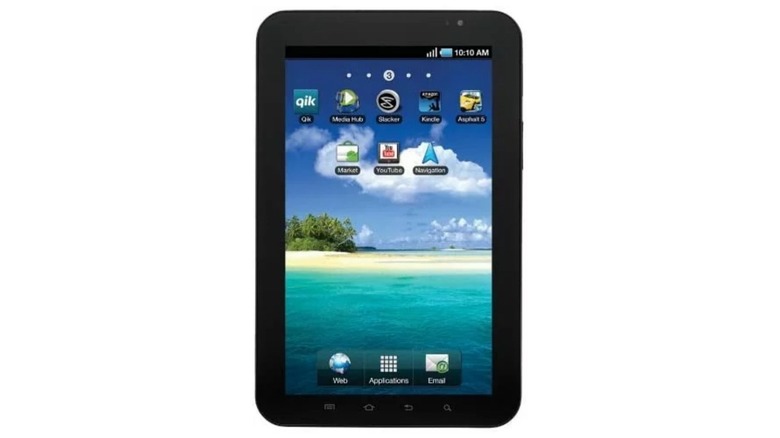samsung galaxy tab original seven inch screen