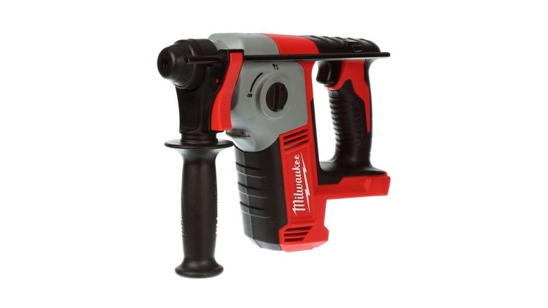 The M18 5/8 SDS Plus Rotary Hammer on a white background.