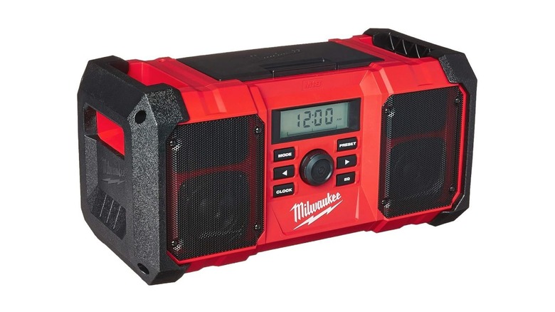 The M18 Jobsite Radio on a white background.