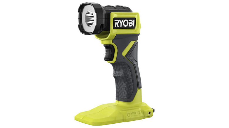 A stock image of a Ryobi LED light