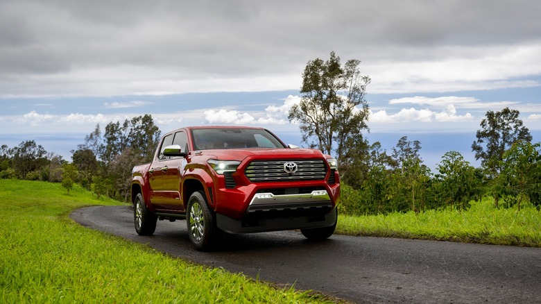 Red 2026 Toyota Tacoma