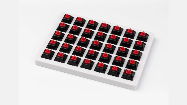 Cherry MX Red mechanical keyboard 35 switch set