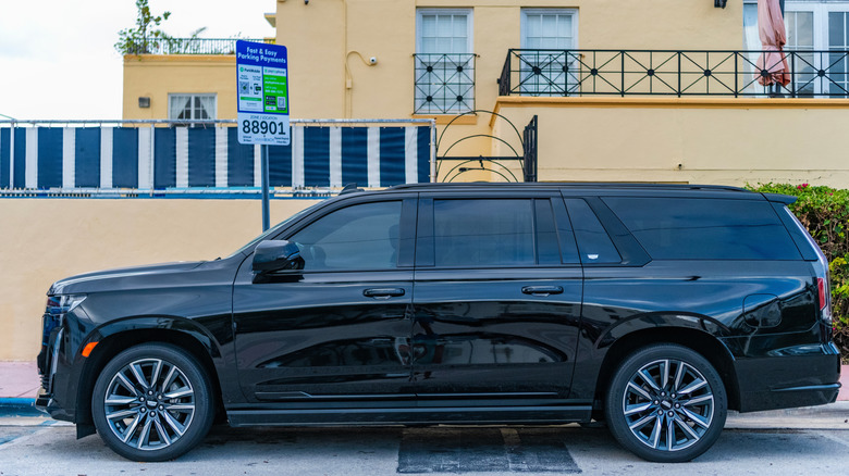2023 Cadillac Escalade ESV parked
