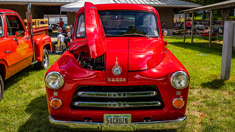 1954 red Dodge C truck