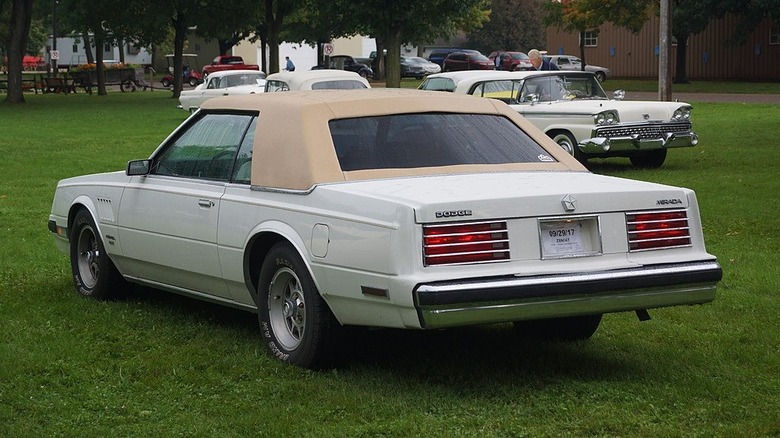 White 1980 Dodge Mirada