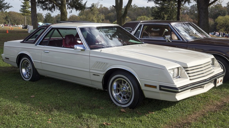 White 1980 Dodge Mirada