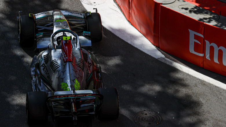 Hamilton car Azerbaijan