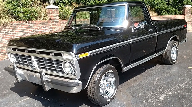 1973 Ford F-150 Ranger In Black