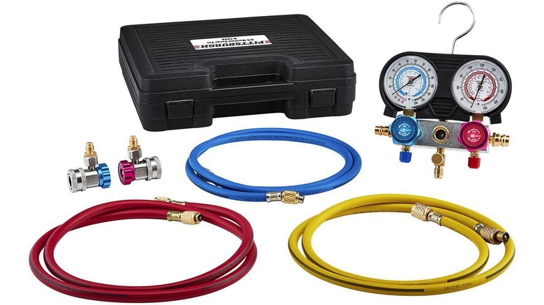 Harbor Freight ac gauge set