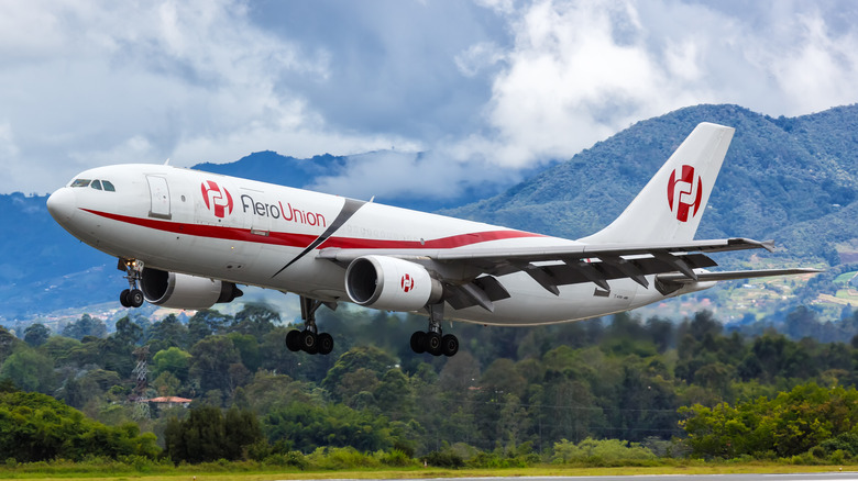 An Airbus A300 Landing 