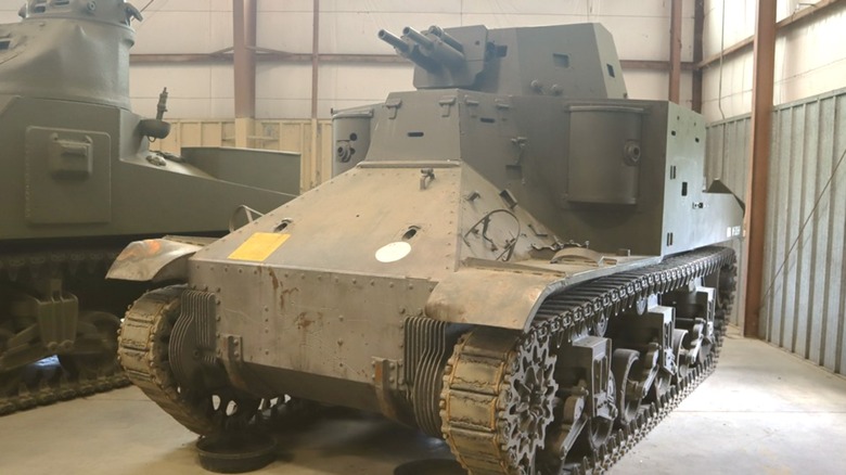 A prototype T5E1 on display