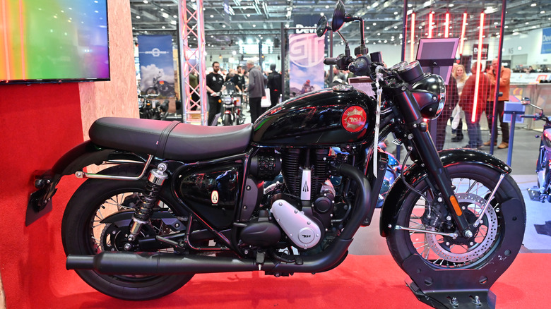 BSA Gold Star on display