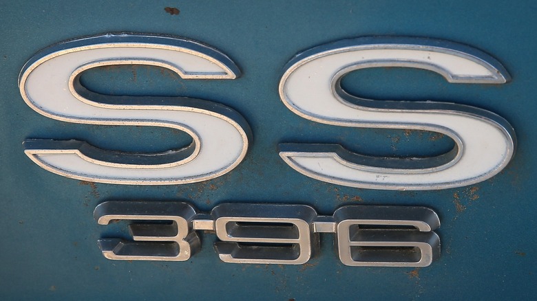 SS 396 Chevrolet badge